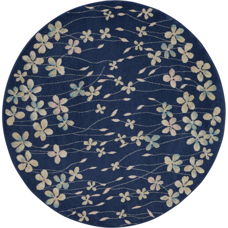Indoor Rug, Round 5'3"
