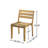 Ilars Outdoor Acacia 7-Piece Dining Set
