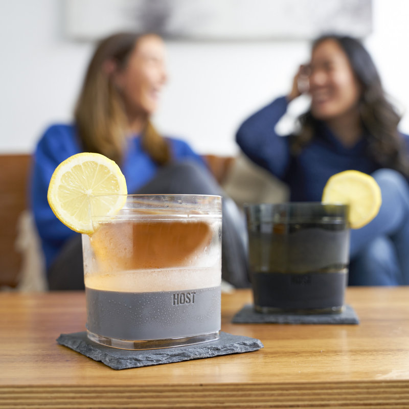 Whiskey FREEZE Cooling Cup in Smoke, Gray