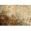 Tapis traditionnel Oushak en soie de bambou, beige sauge, noué à la main, 2,67 m x 3,53 m