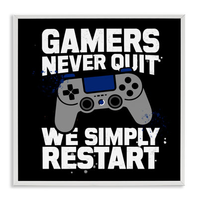 Giclée encadrée par Gamers Never Quit, par Kim Allen