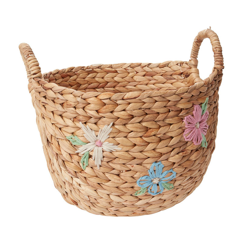 Bayou Breeze Bamboo Decorative Basket