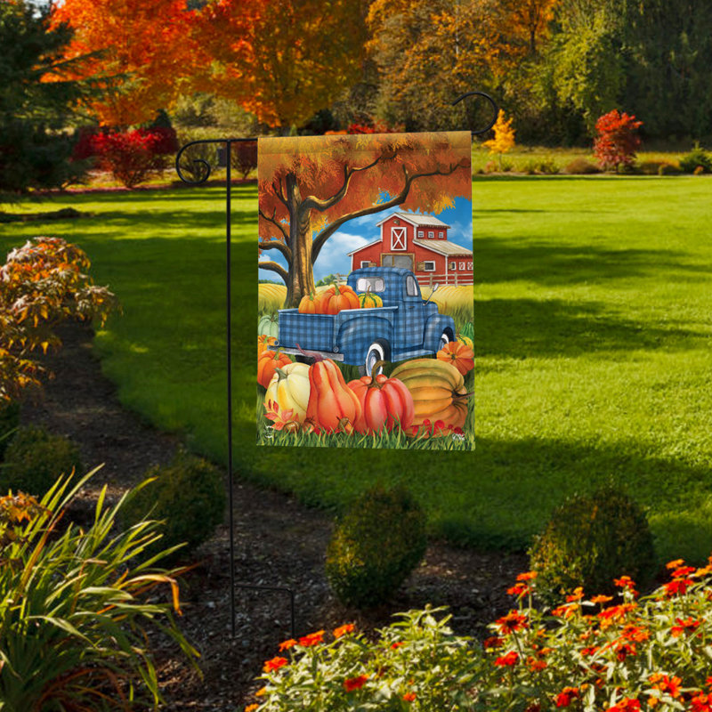 Welcome To The Patch Garden Flag