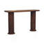 Console à pieds sculptés en bois massif
