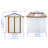 7 ft. 0.5 in. W x 4 ft. 2 in. D Steel Storage Shed