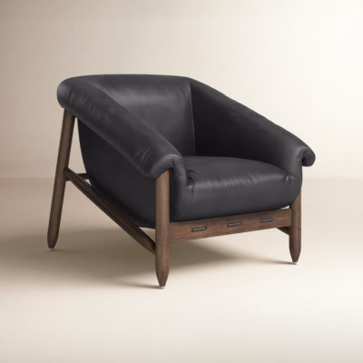 Arista Top Grain Leather Armchair
