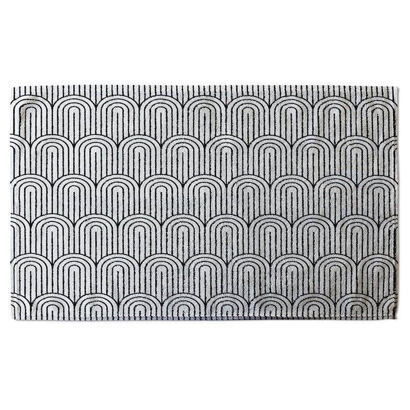 Negasi Polyester Shower Curtain Set