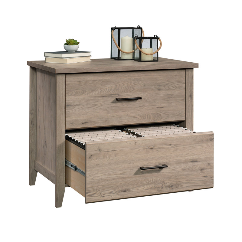 Ferebee 33.86'' Wide 2 -Drawer File Cabinet, Laurel Oak