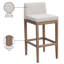 Tabouret de bar d'extérieur Nery-129907375