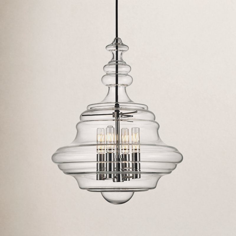 Roth 4 - Light Pendant, Polished Nickel