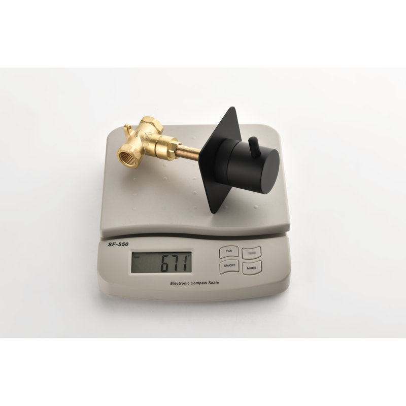 Adjustable Volume & Flow Control For Shower - 3/4" Brass Valve Handle