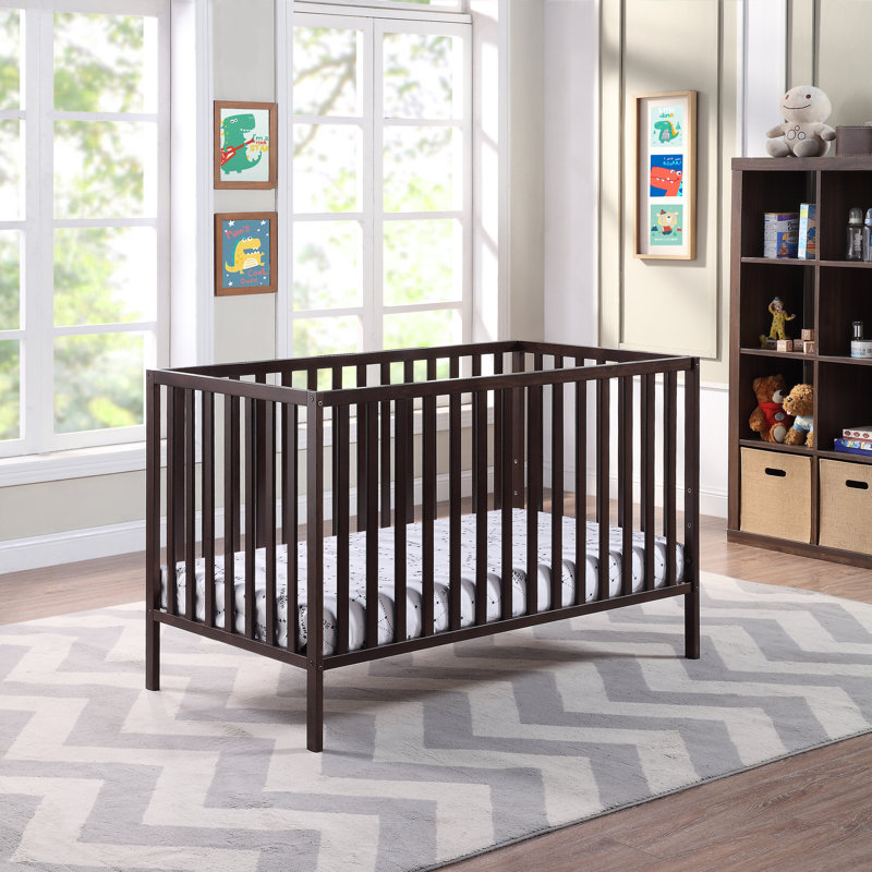 Lit de bébé convertible 3-en-1 Palmer Deux Remi, Espresso
