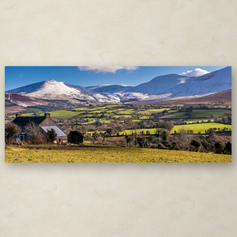 « galtees ireland », reproduction de photo sur toile tendue, H 20 po x l 47 po x P 2 po