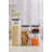 Kilner Fresh Storage Jar Pantry Set 1 x 0.5L, 1x 1L, 1 x 1.5L 1 x 2L