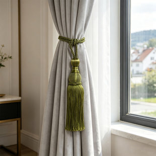 MEISIMENGSHA European Style Curtain Tiebacks, 4-Pack