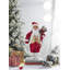 Figurine de père Noël avec lanterne