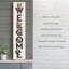 Panneau mural suspendu en bois Dog Welcome
