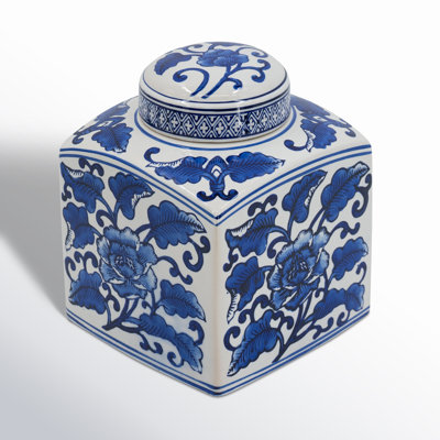 Floral Ceramic / Porcelain Jar