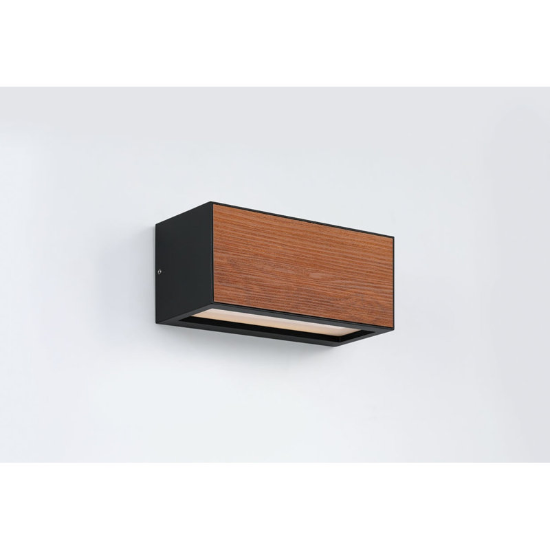 Aether Wall Sconce, Up/Down Light, 7.5W x 2, Wood Finish