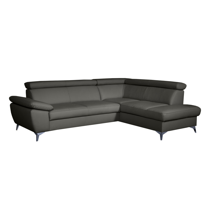 Ashianna 4 Seater Sofa Bed, Right Hand Facing, Dark Grey