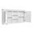 55 inch Wall-Mount 2-in-1 Mirror Cabinet with Adjustable Shelves-1872404256