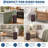 Round Small Trash Can with Soft Close Lid and Foot Pedal, Bathroom Wastebasket-135594769