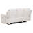 Patrick Ivory Upholstered Power Reclining Sofa