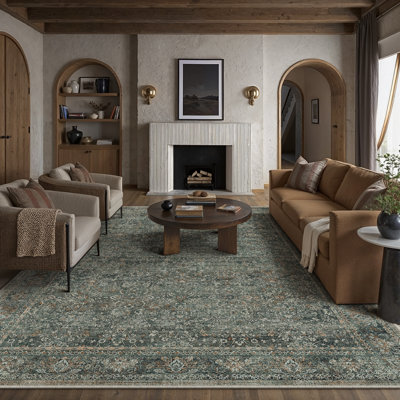 Lorena Vintage Oriental Persian Style Area Rug