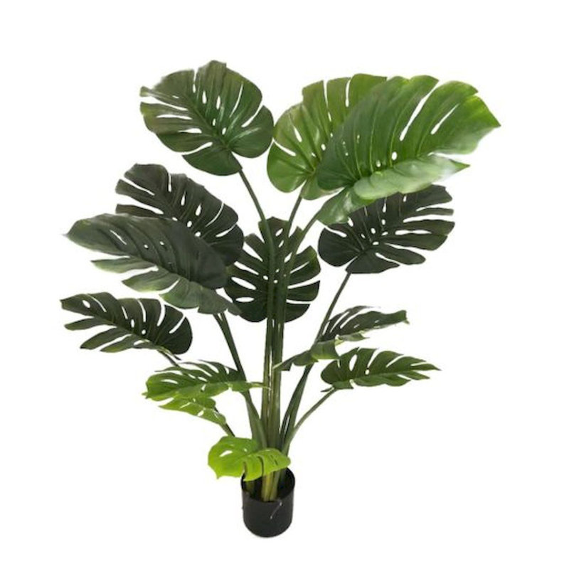 Plante à feuillage artificiel en pot