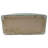 Storage Jar Stoneware Ceramic Rectangular Container With Removable Lid And Modern Geometric Silhouette-1302755388