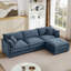 Modular Sectional Sofa With Movable Ottoman, DIY Configurable L-Shaped Couch For Living Room, Cloud-Like Comfort And Chenille Upholstery.-1669987374