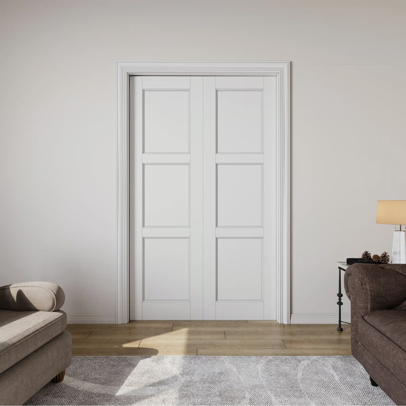 Porte de garde-robe coulissante 80 po, 36 po x 80 po