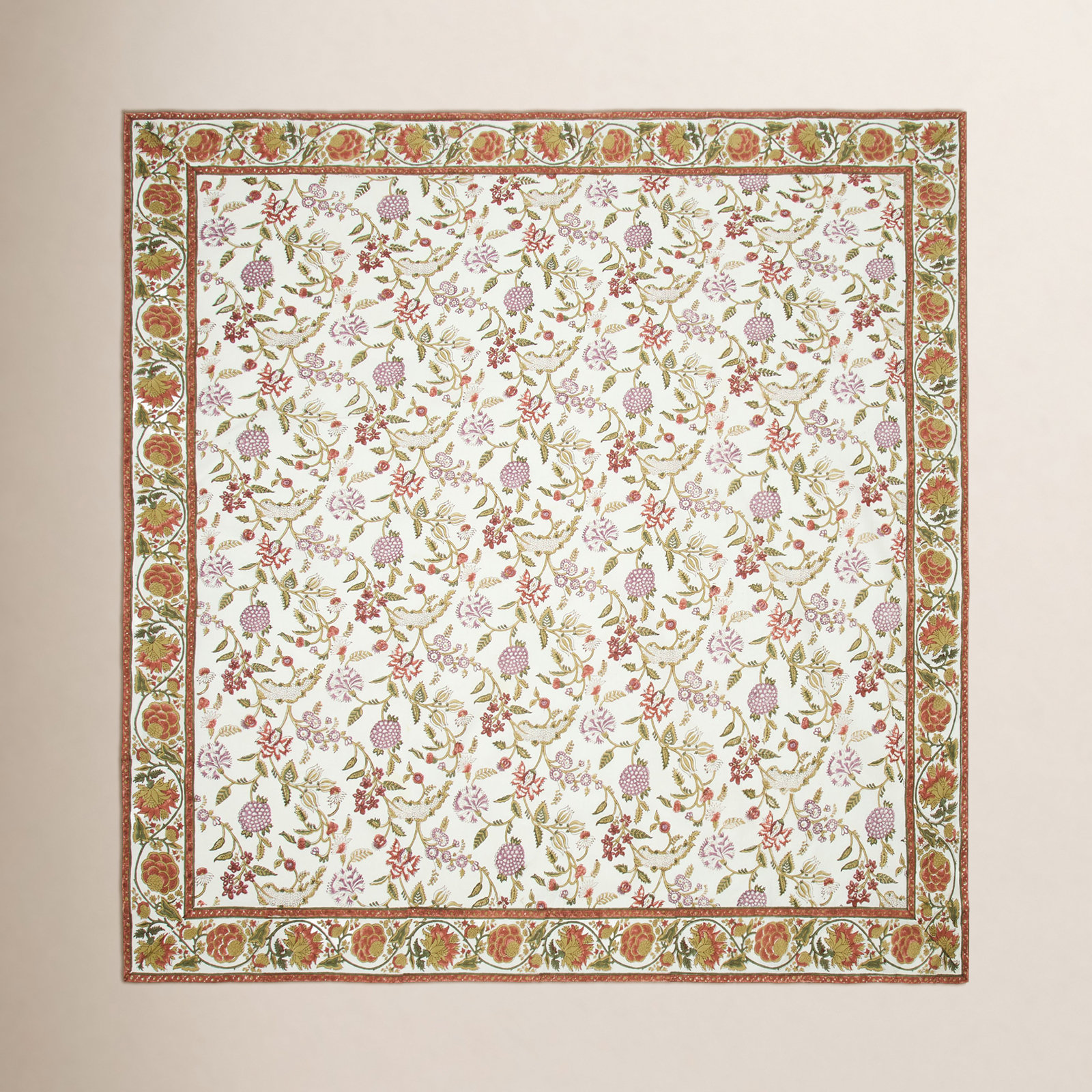 Marlowe Cotton Tablecloth, 59'' Square