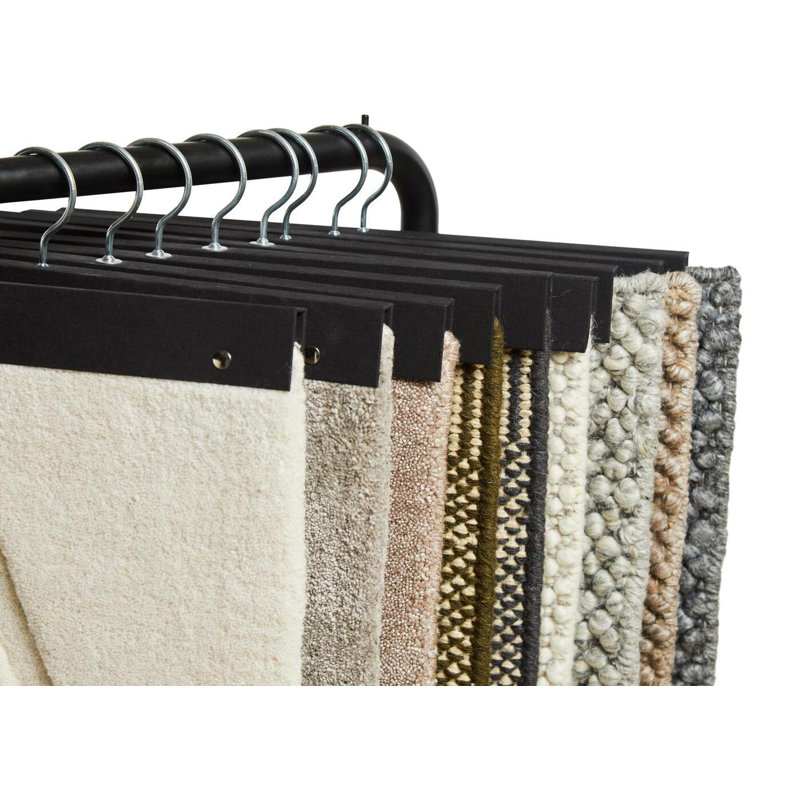 Gray Rombo Rug, Runner 2'4" x 6'5"