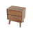 Seatonville 2-Drawer Acacia Nightstand