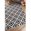 Tapis de couloir élégant (3,3 x 6,6 pi), 100% polyester, hauteur de poils de 0,3 po | Pois antibactérien et antidérapant en feutre de PVC | Lavable à la machine, impression numérique 3D, durable et facile à nettoyer | Parfait pour les vestibules et les espaces de vie-1231694362