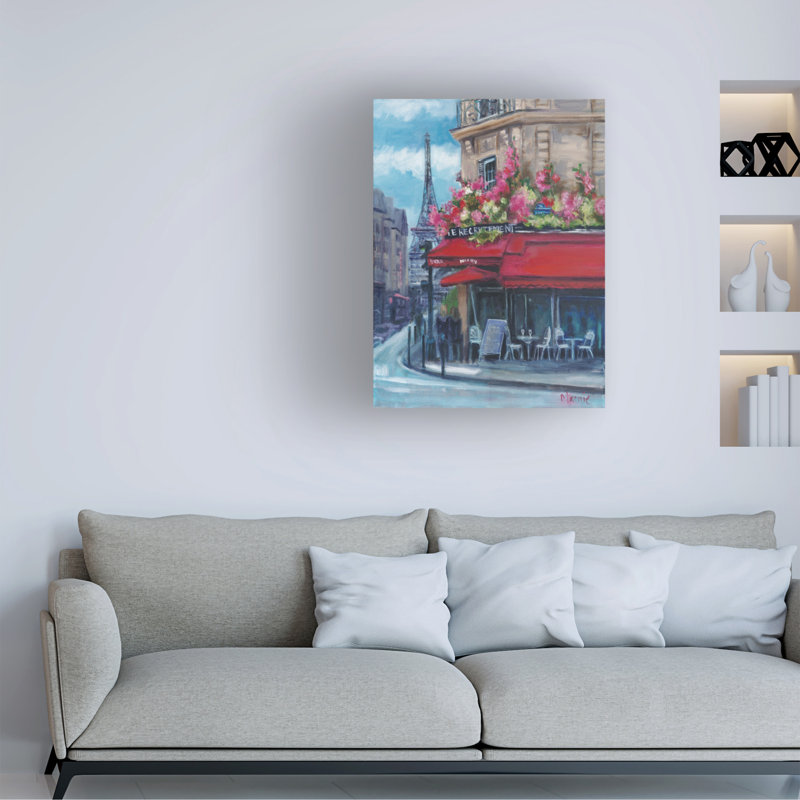 Art sur toile boliné Marnie Bourque, H 14 po x l 19 po