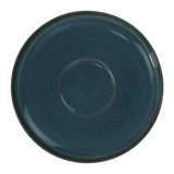 like. by Villeroy & Boch Crafted Breeze Coffee Cup Saucer, Premium Porcelain, Scandinavian Style, 6 in Diameter, Gray Blue
