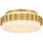 Scalloop Antique Brass Flush Mount-2109004257-2109004258