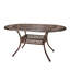 Table basse d'extérieur en aluminium moulé Tucson