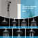 4.7" Multi Function Adjustable Dual Shower Head