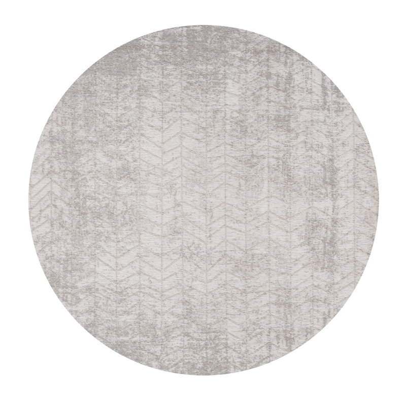 Rectangle 290 cm x 290 cm Abstract Jacquard Indoor / Outdoor Washable Area Rug