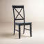 Chaise d'appoint à dossier en X Cierra-1016120000