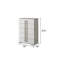 Commode 5 tiroirs Olivia