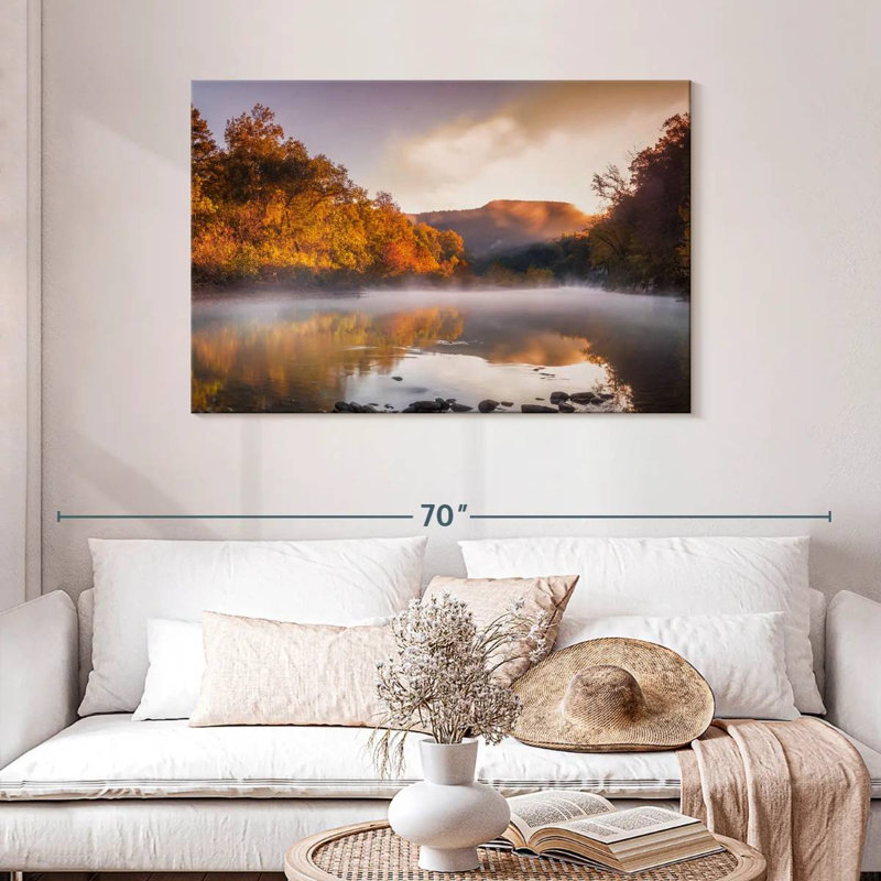 Alvord Misty Ozark River, H 30 po x l 45 po