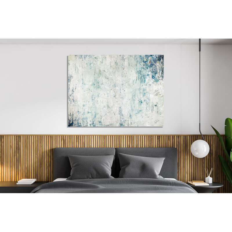 Glacier - Artist Enhanced Canvas Print, 20" H x 24" W x 1" D, Unframed