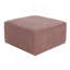 Repose-pieds carré moderne et confortable (SEULEMENT OTTOMAN)-1098606196