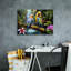 «Bay Of Home ™», art mural sur toile «pair of Parrots» par Momart-1177129688