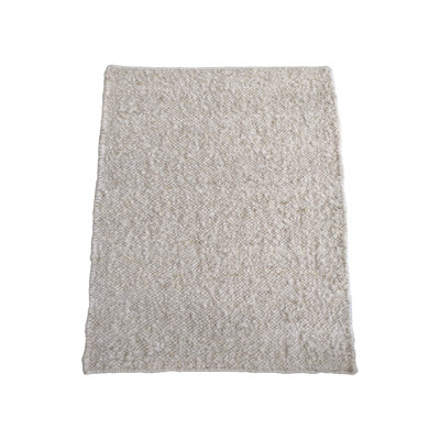 Rectangle Hand Woven Wool Area Rug