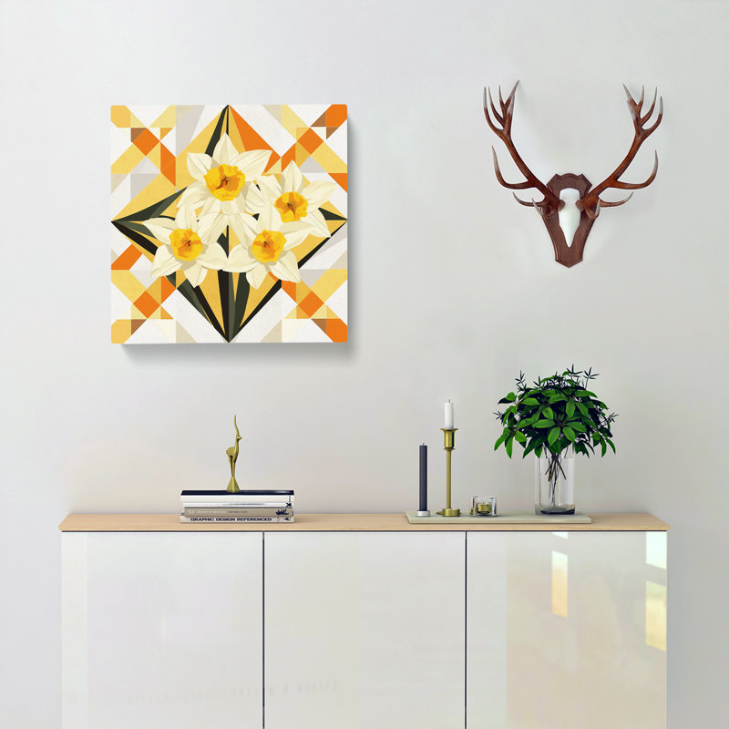 Modern Wall Art - Wrapped Canvas - Framed Print